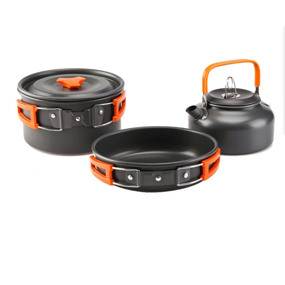Amazon.com: XIXIDIAN Camping Cookware Mess Kit, Portable
